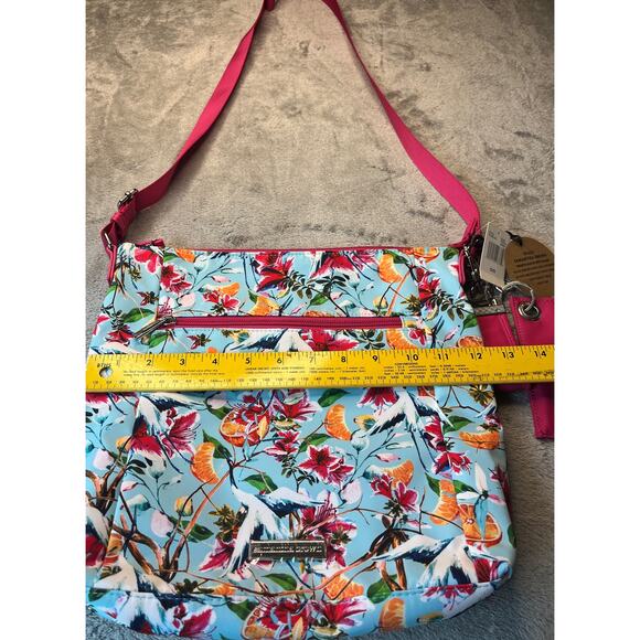 Samantha‎ Brown Crossbody Bag, Key Fob, Change Purse NWT - Picture 3 of 8